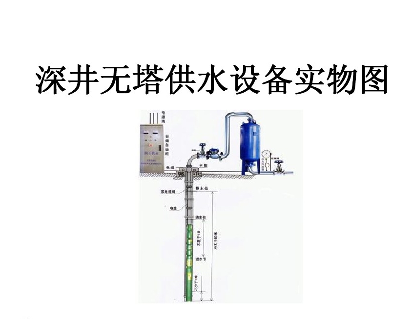 毕节金海湖新区井泵无塔式供水设备